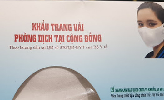 Thêm một loại khẩu trang kháng khuẩn mới trên thị trường